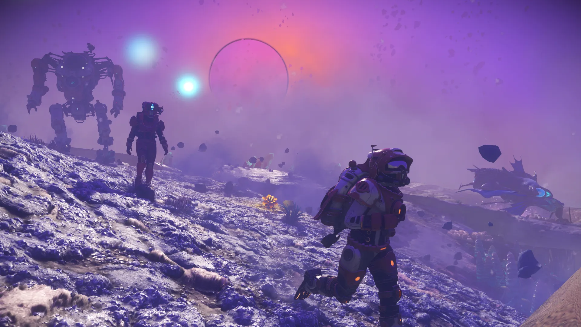 Actualizarea Worlds Part 2 din No Mans Sky aduce miliarde de stele și planete, inclusiv uriași gazoși, dar sunt curios despre furia mamelor squid zburătoare.